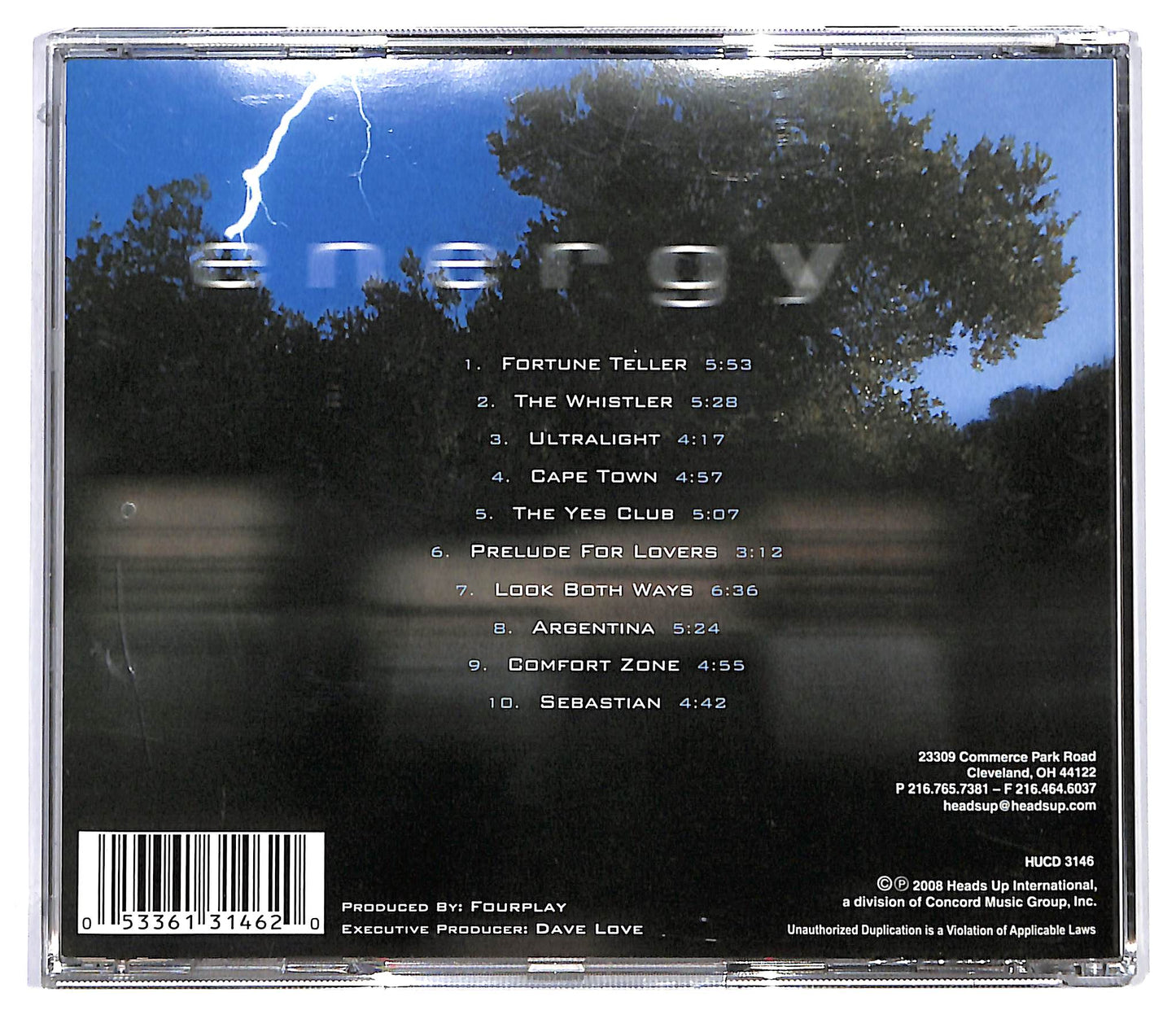EBOND Fourplay - Energy CD CD130030