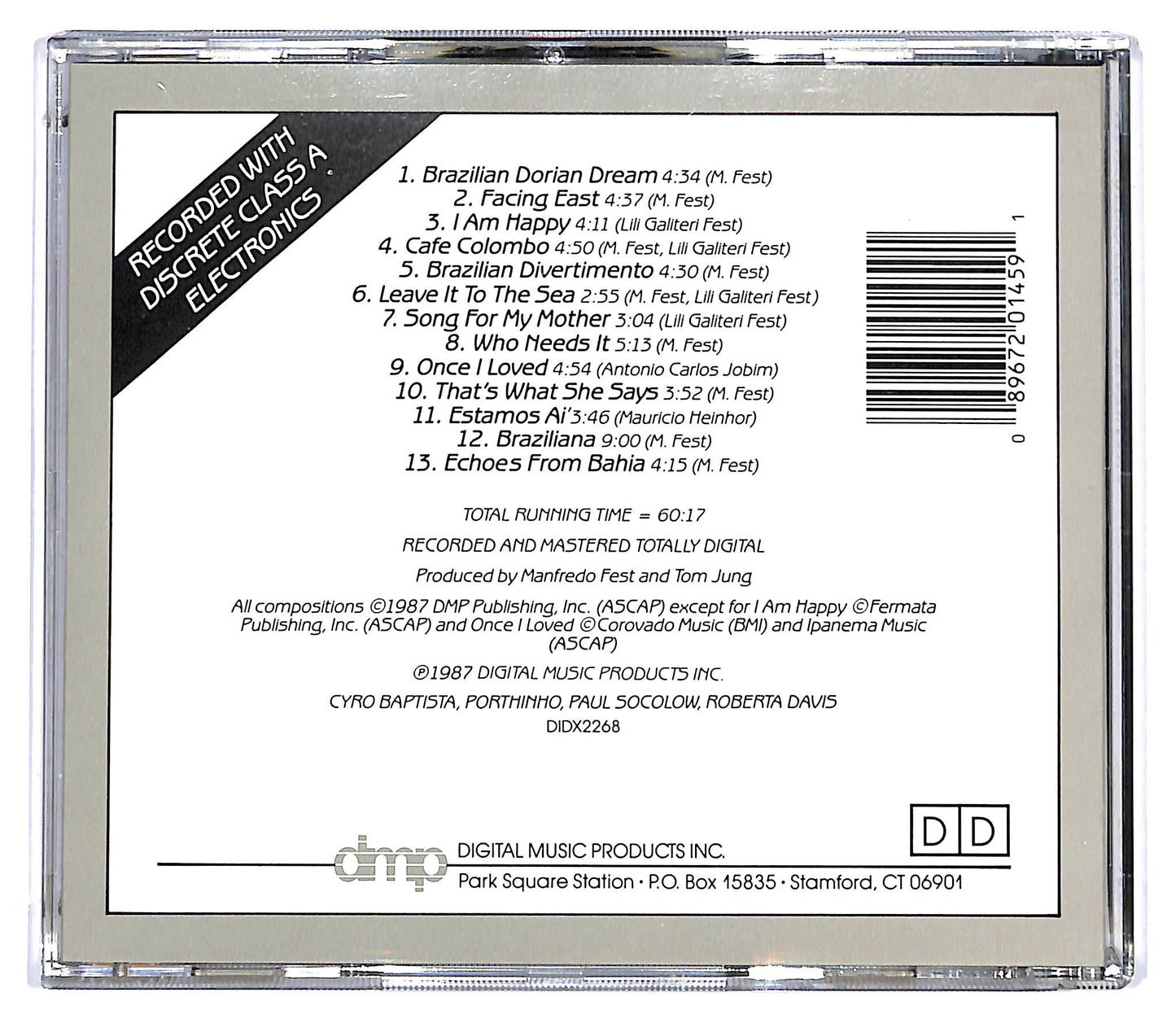 EBOND Manfredo Fest - Braziliana CD CD130040