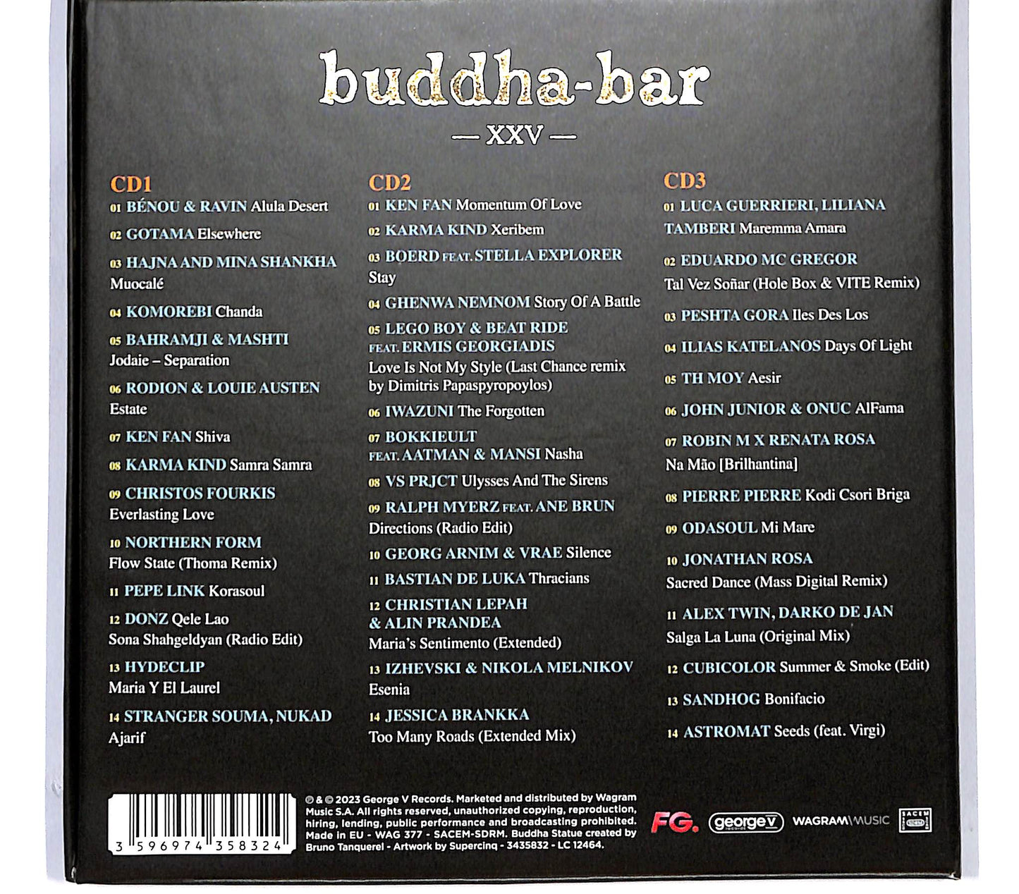 EBOND Various - Buddha-Bar XXV CD CD130103