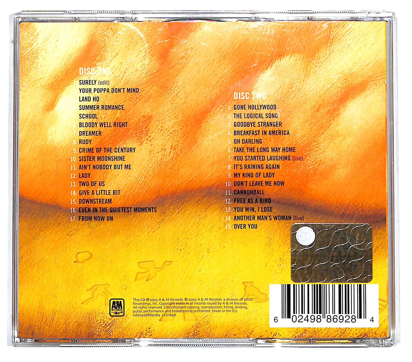 EBOND Supertramp - Retrospectacle (The Supertramp Anthology) CD CD130122