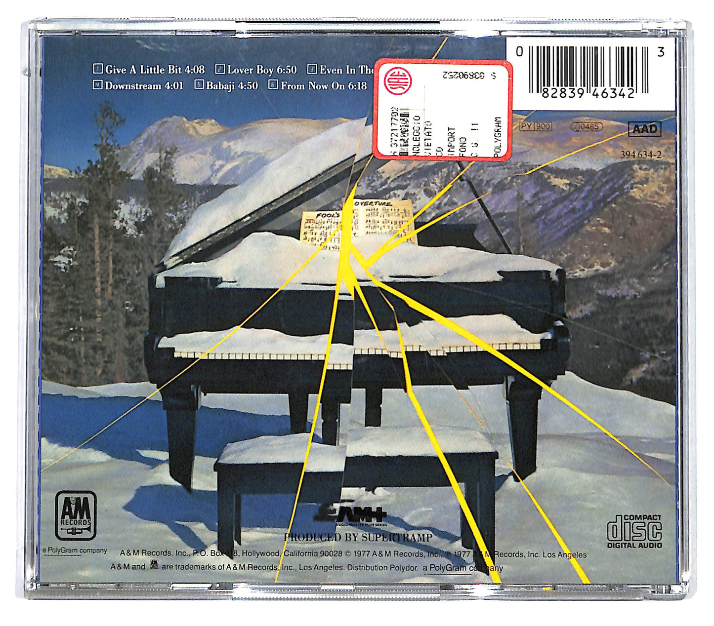 EBOND Supertramp - Even In The Quietest Moments... CD CD130126