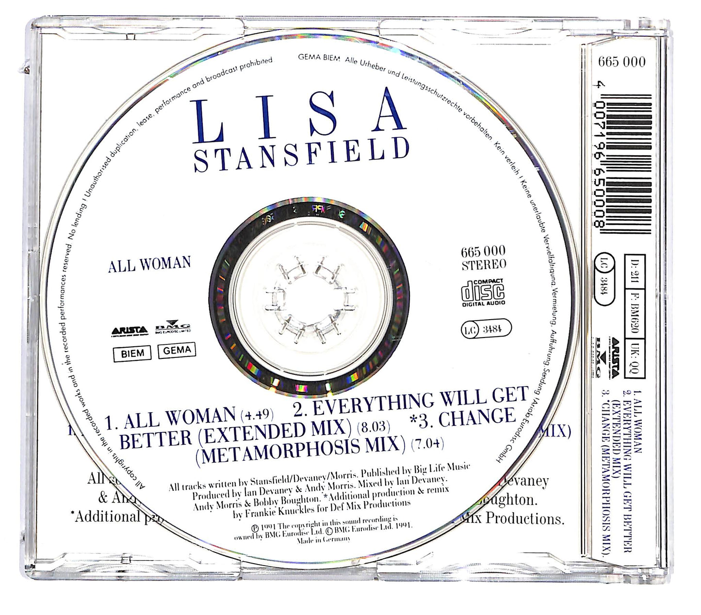 EBOND Lisa Stansfield - All Woman CD CD130141