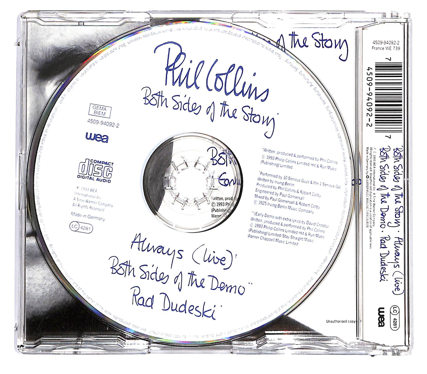 EBOND Phil Collins - Both Sides Of The Story CD CD130146