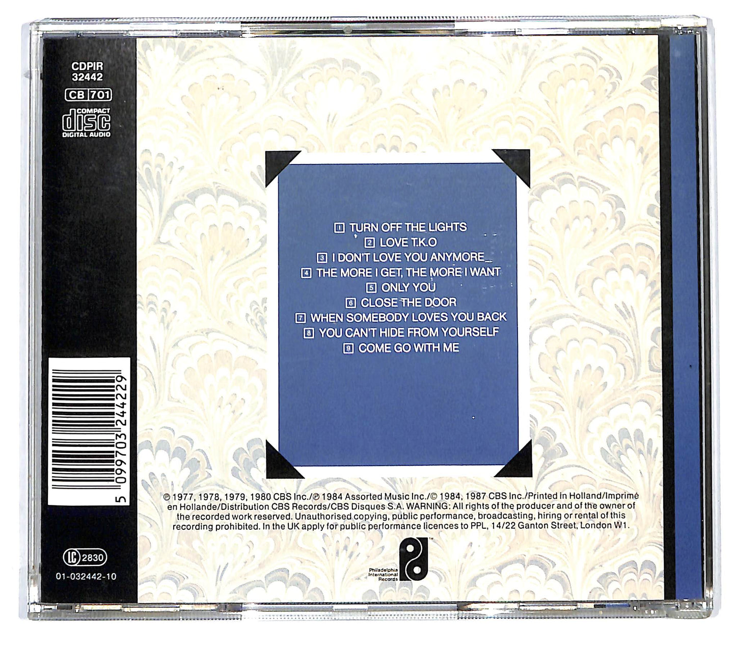 EBOND Teddy Pendergrass - Greatest Hits CD CD130157