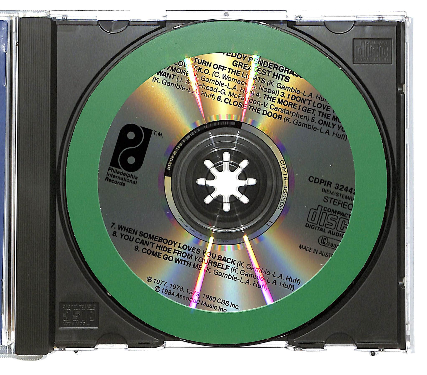 EBOND Teddy Pendergrass - Greatest Hits CD CD130157