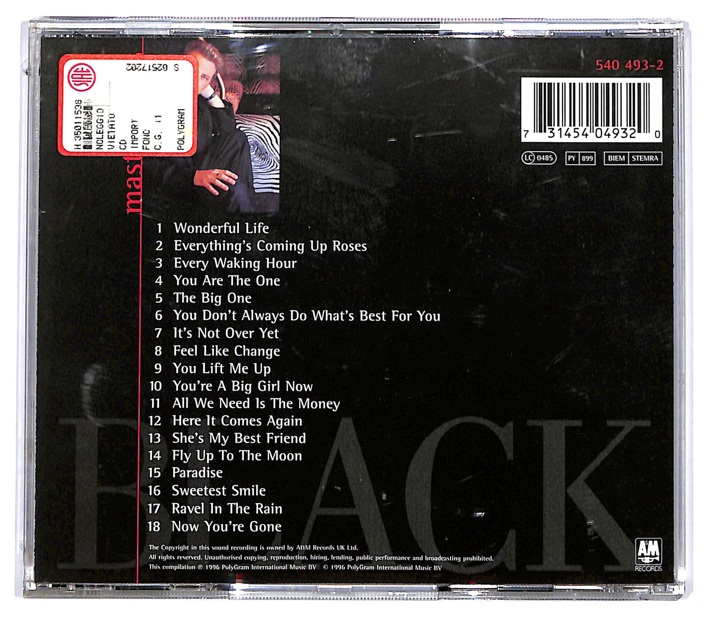 EBOND Black - Black CD CD130245