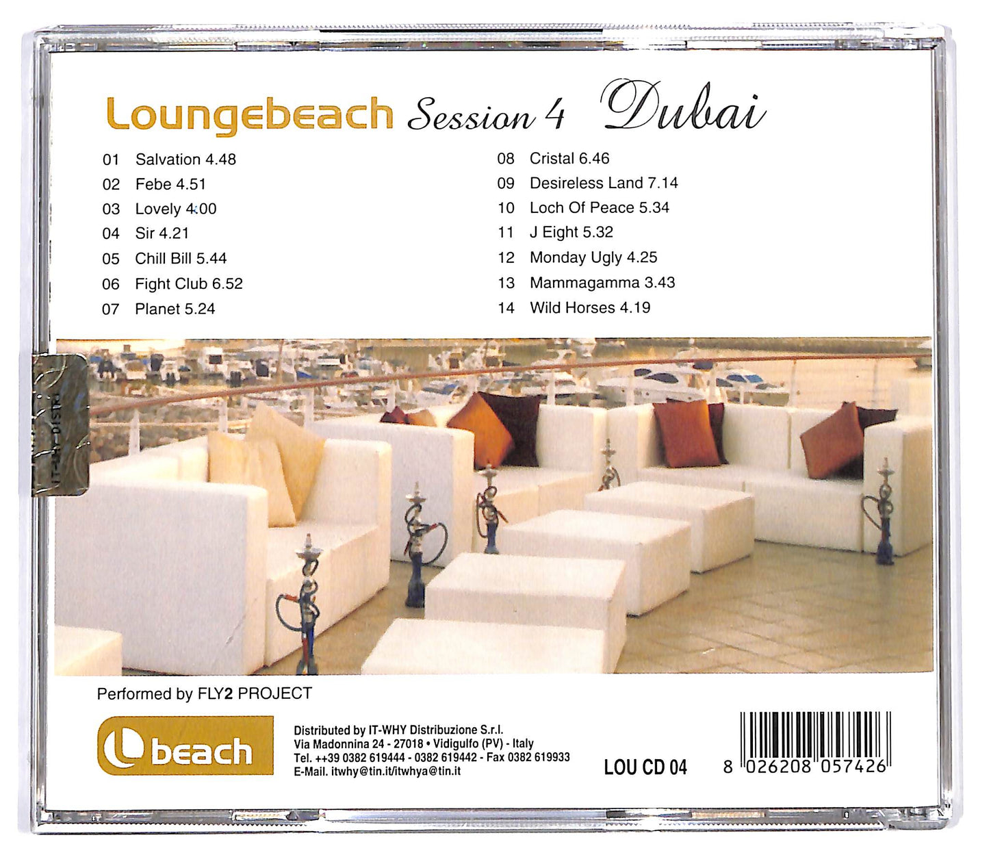 EBOND Loungbeach Session 4 Dubai CD CD130253