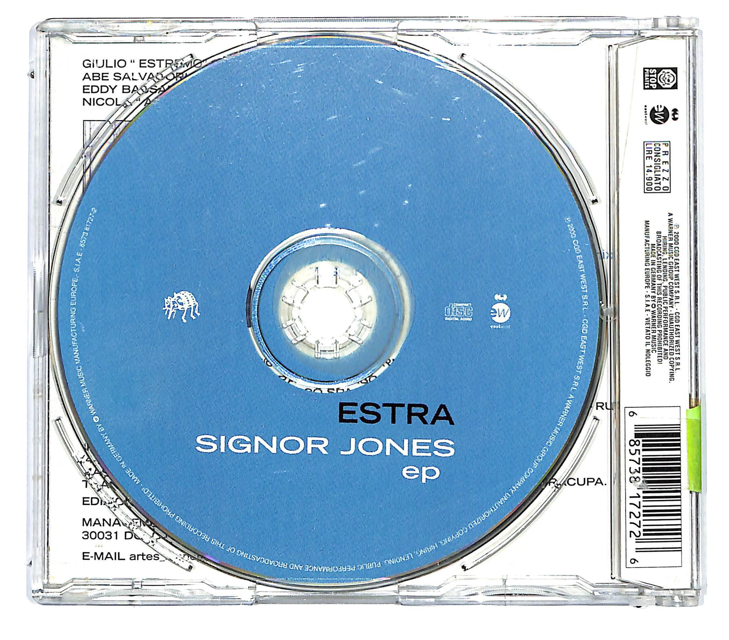 EBOND Estra - Signor Jones Ep CD CD130301
