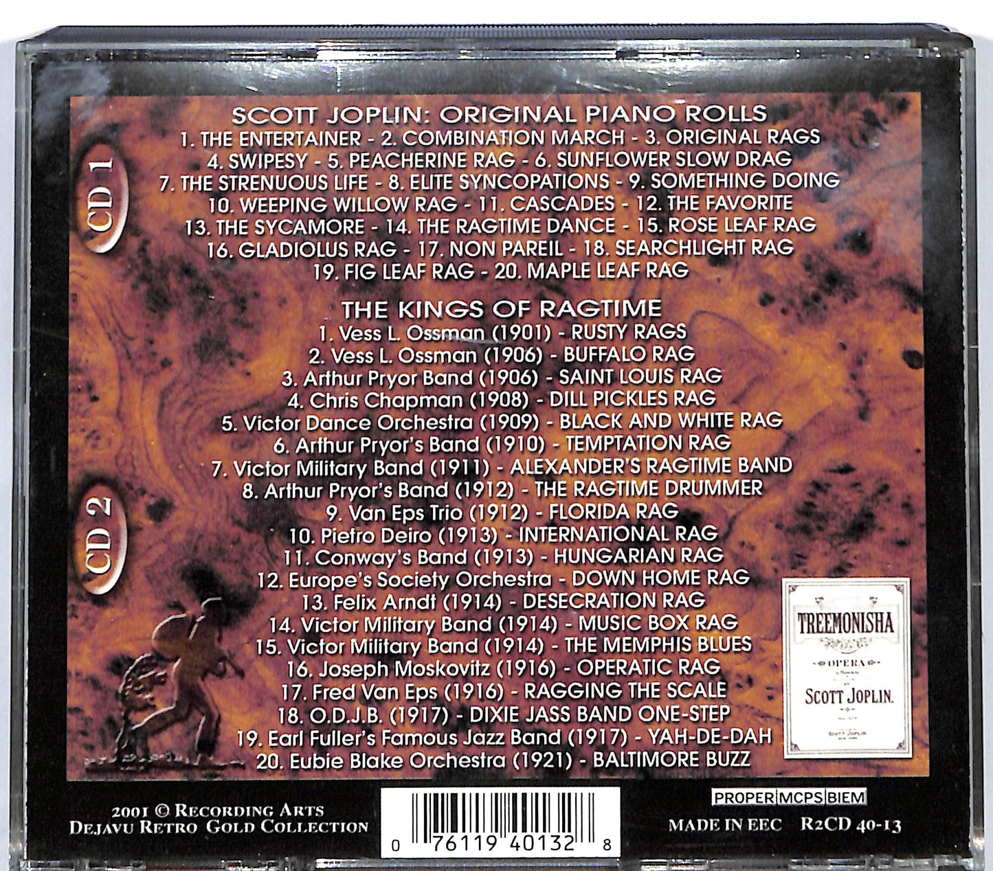 EBOND Scott Joplin - The Gold Collection 40 Classic Performances CD CD130304