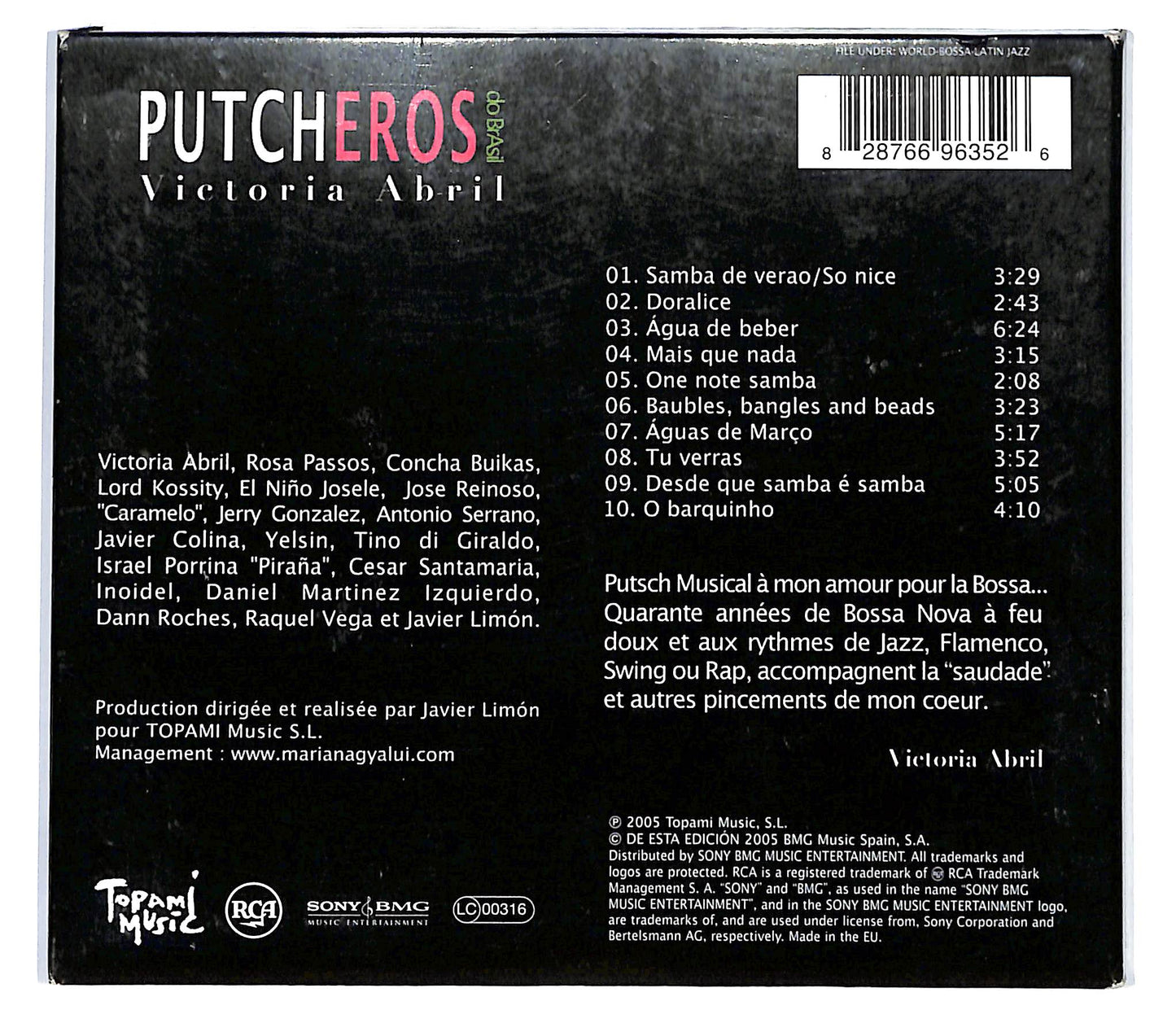 EBOND Victoria Abril - Putcheros Do Brasil DIGIPACK CD CD130310