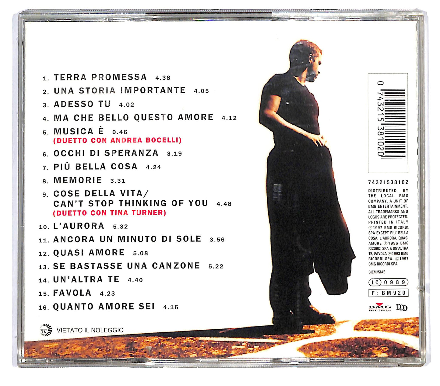 EBOND Eros Ramazzotti - Eros CD CD130315