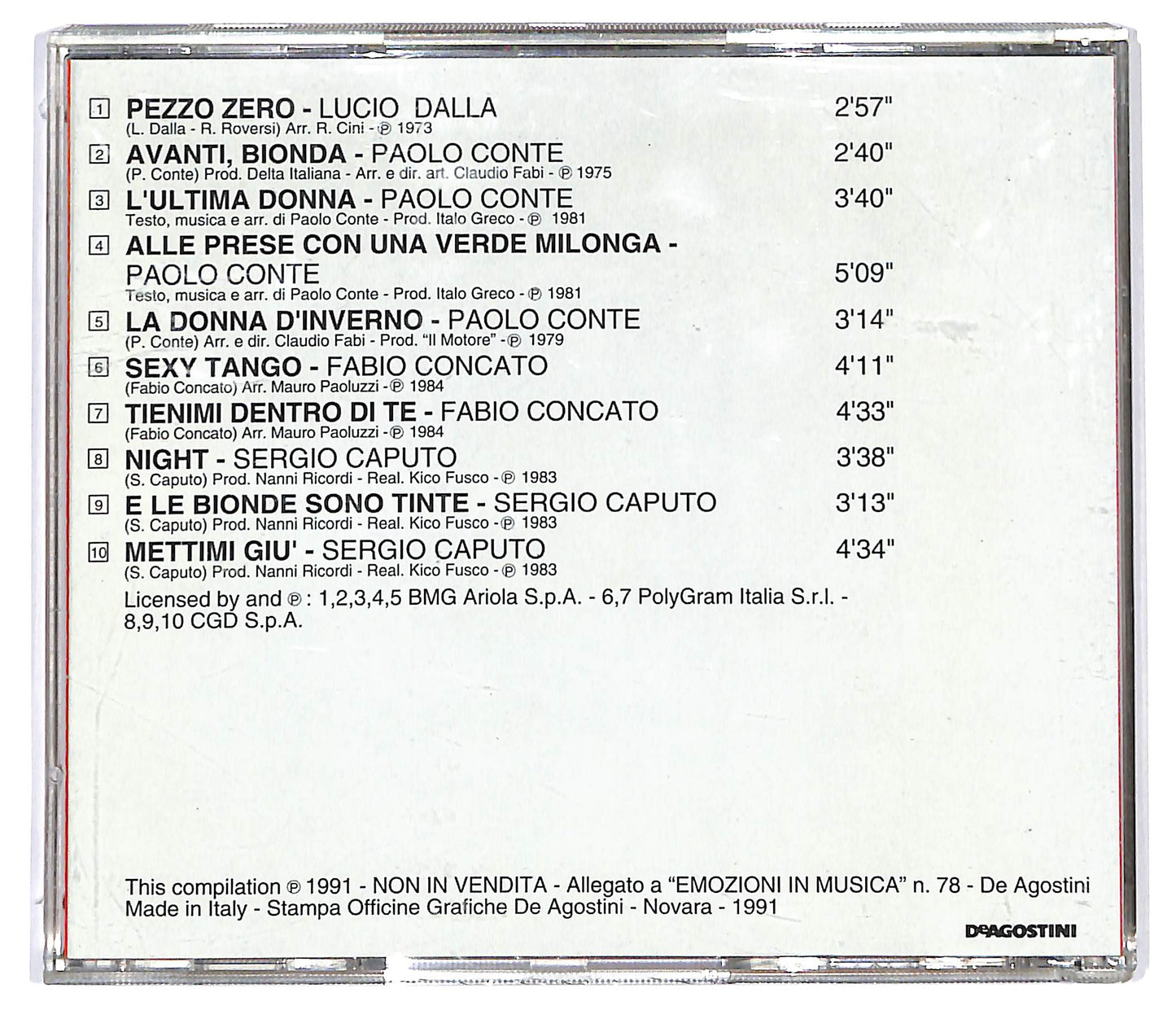 EBOND Various - Avanti Bionda CD CD130333