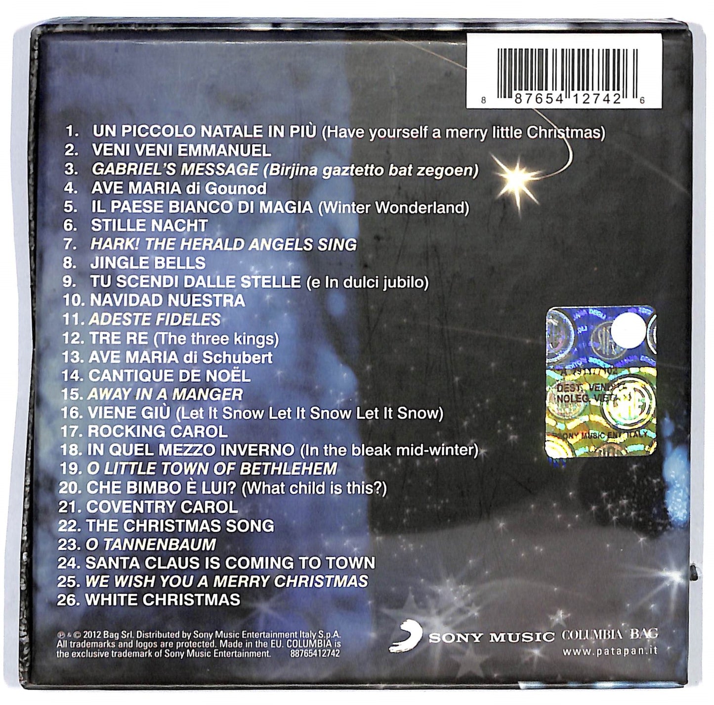 EBOND Claudio Baglioni - Un Piccolo Natale In Piu CD CD130335