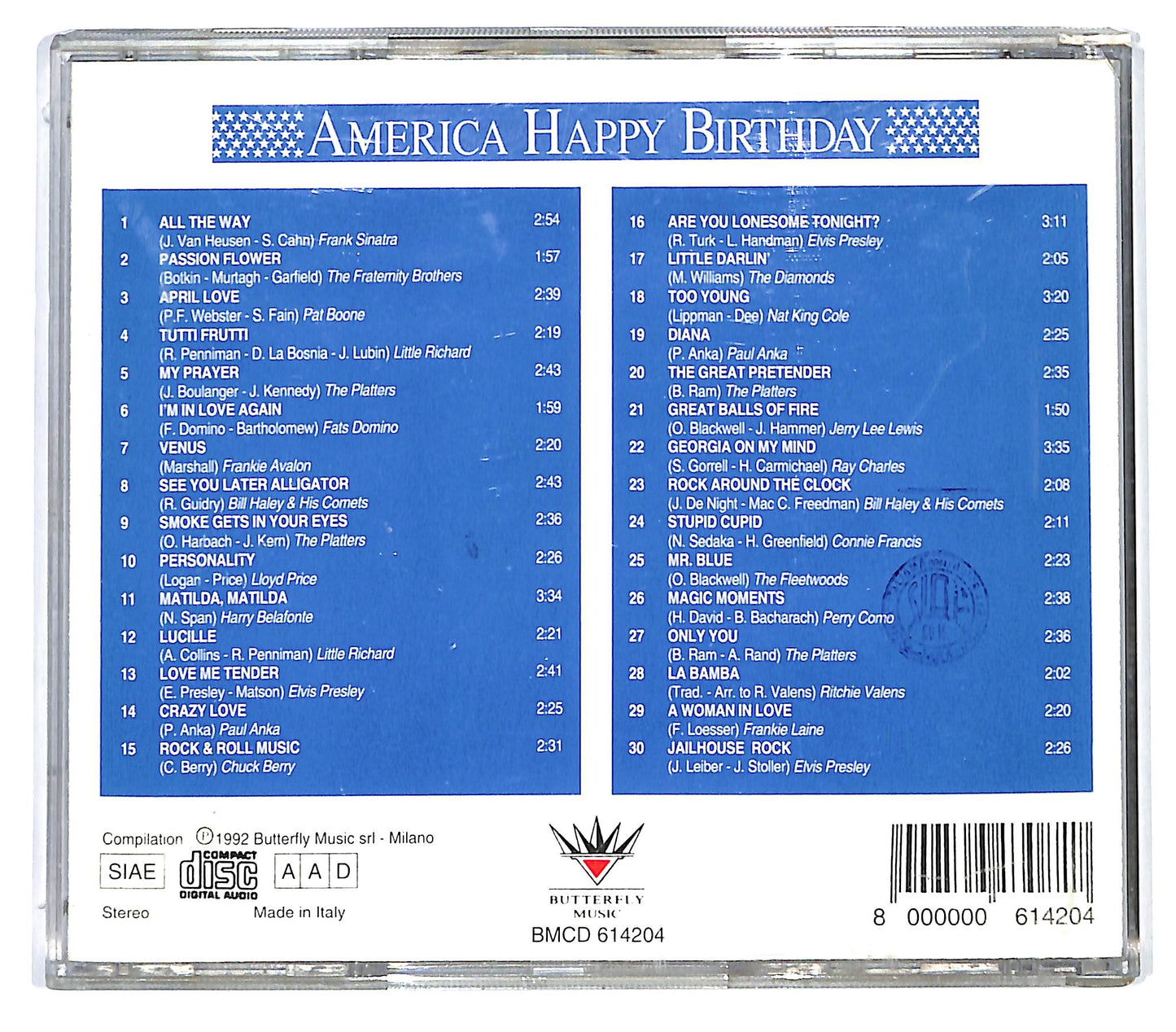 EBOND America Happy Birthday - La Fantastica Storia Del Rock And Roll CD CD130339