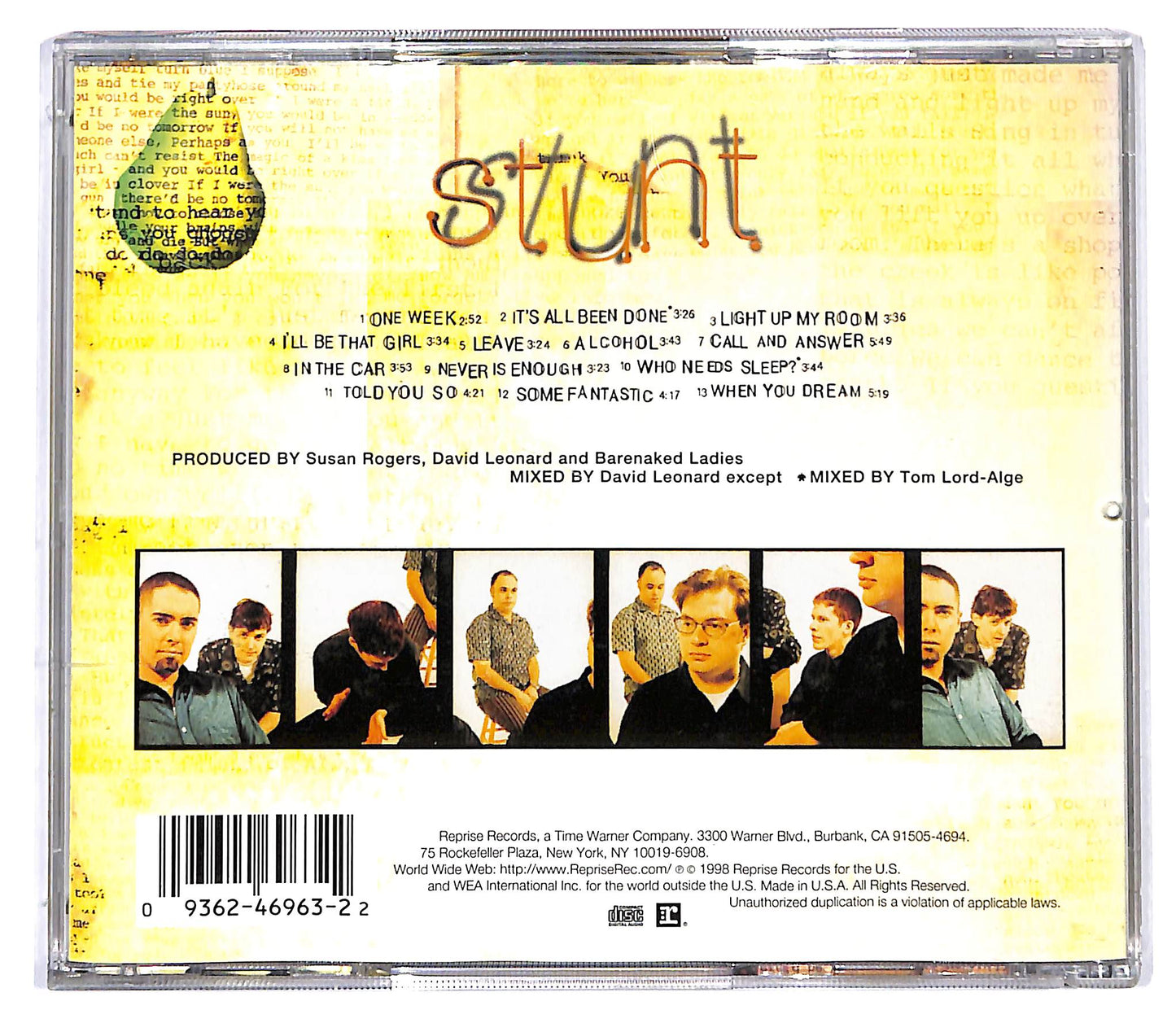 EBOND Barenaked Ladies - Stunt CD CD130351