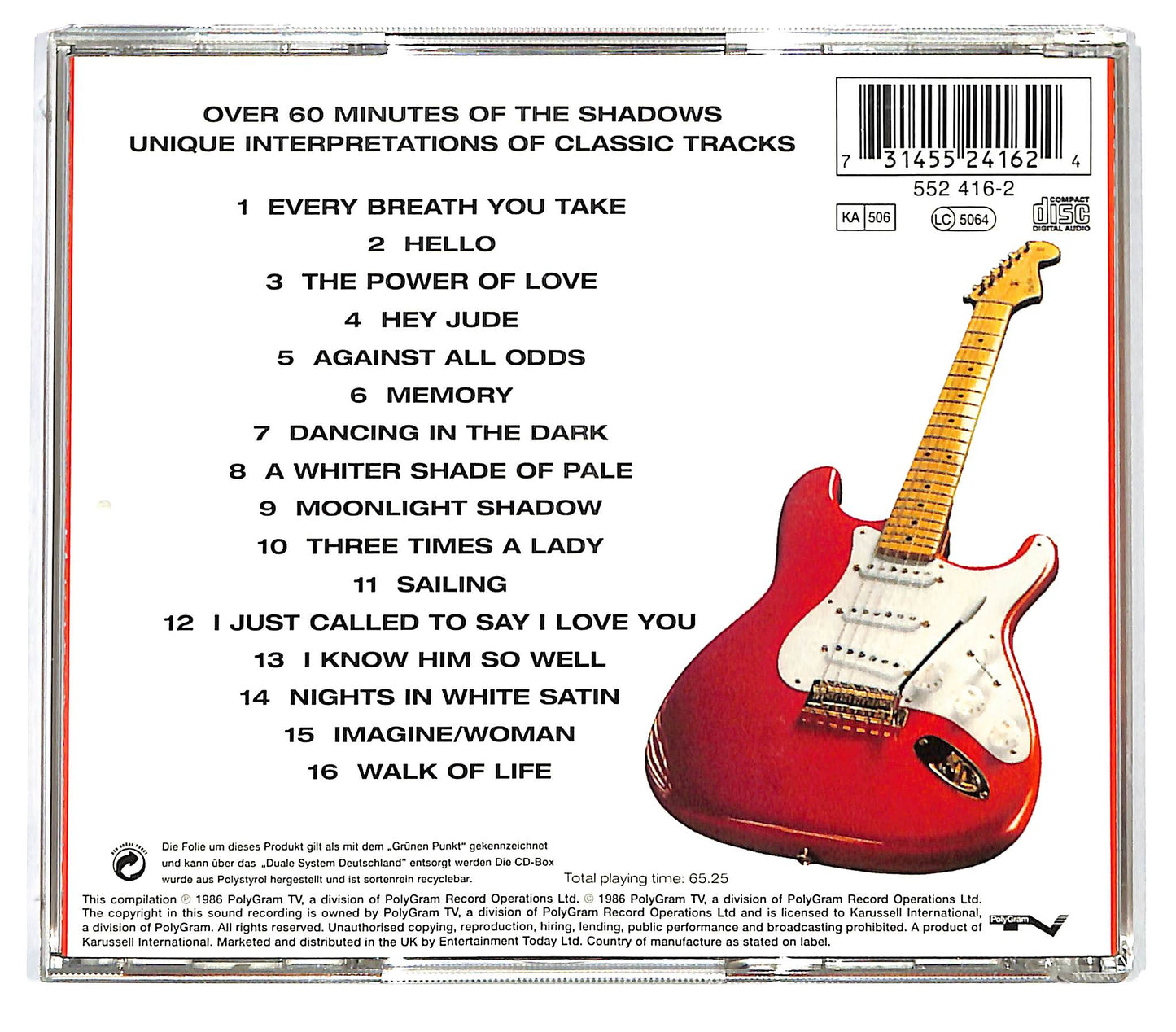 EBOND The Shadows - Moonlight Shadows CD CD130406