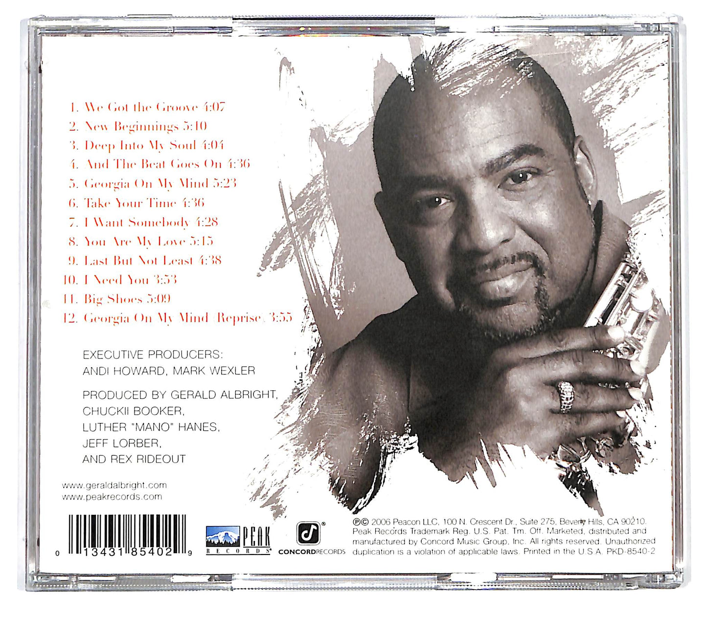 EBOND Gerald Albright - New Beginnings CD CD130412