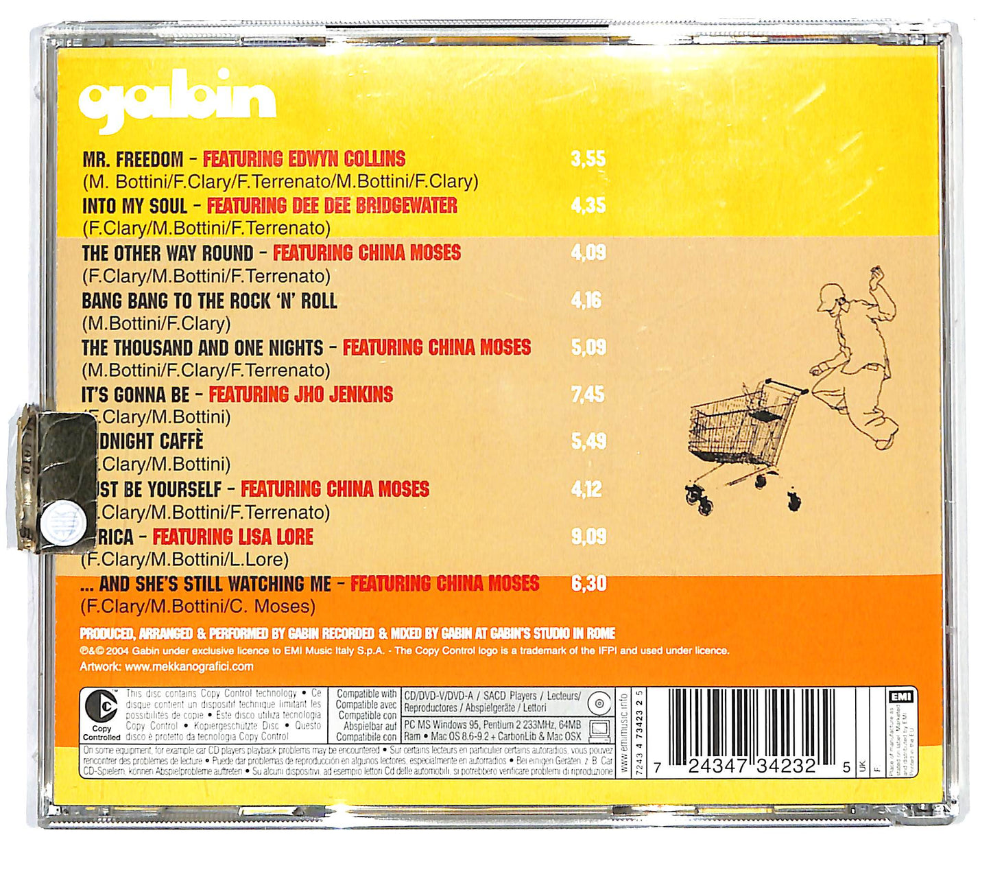 EBOND Gabin - Mr. Freedom CD CD130417