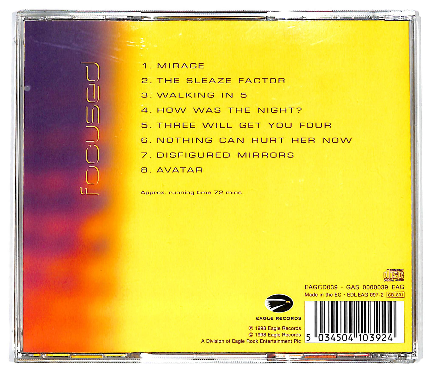 EBOND Billy Cobham - Focused CD CD130420