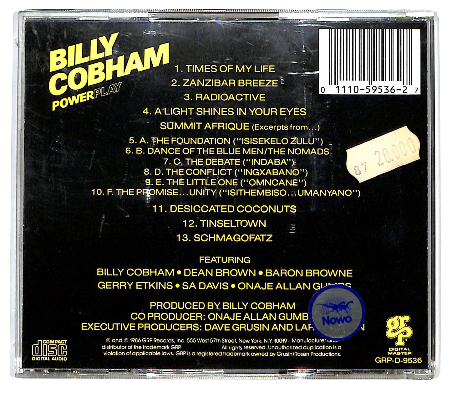 EBOND Billy Cobham - Powerplay CD CD130422