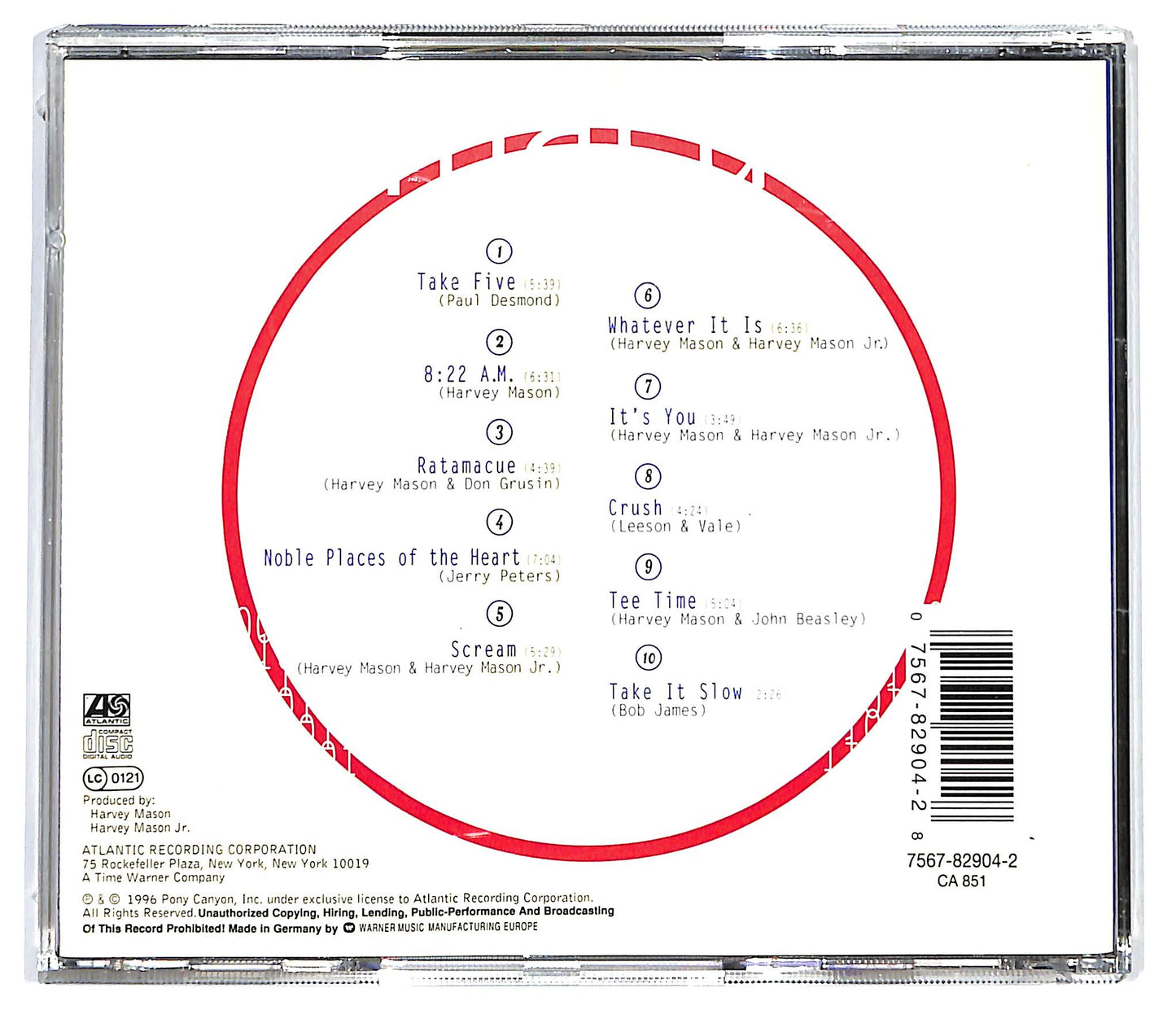 EBOND Harvey Mason - Ratamacue CD CD130426