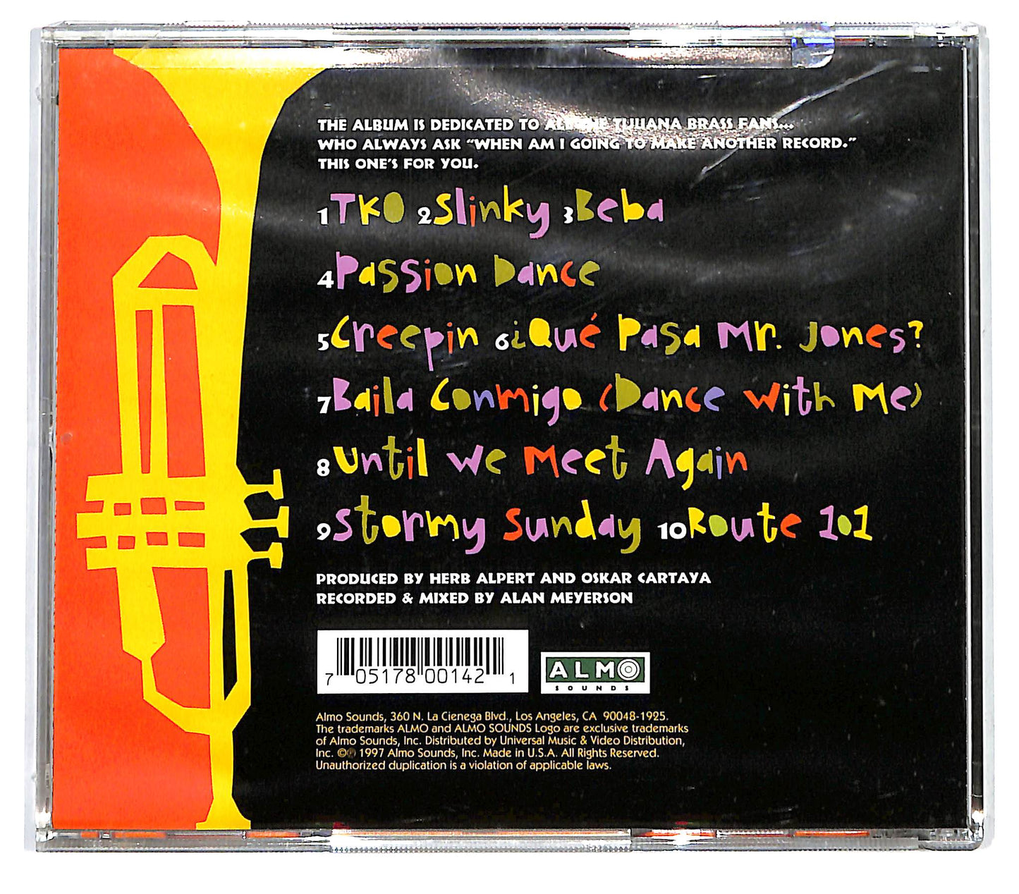 EBOND Herb Alpert - Passion Dance CD CD130432