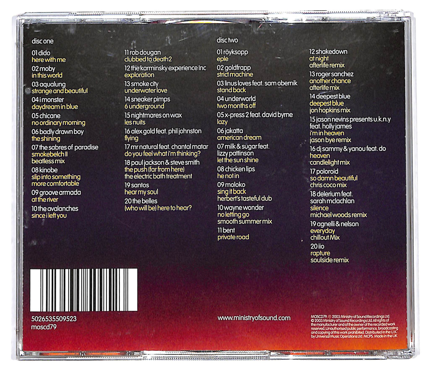 EBOND Various - The Very Best Of The Chillout Session CD CD130441
