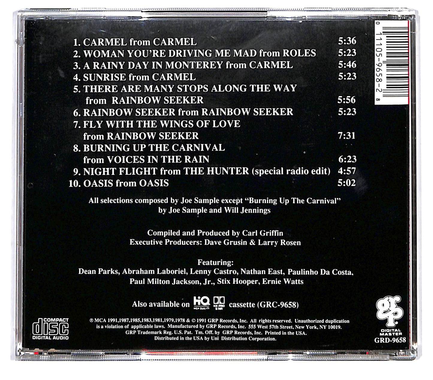 EBOND Joe Sample - Collection CD CD130529