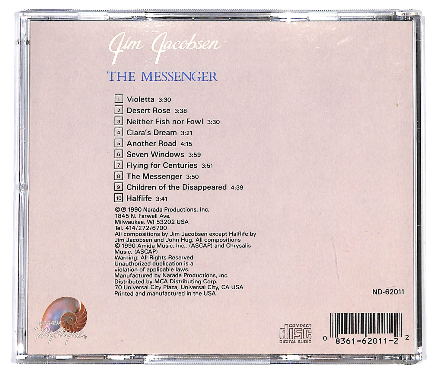 EBOND Jim Jacobsen - The Messenger CD CD130533