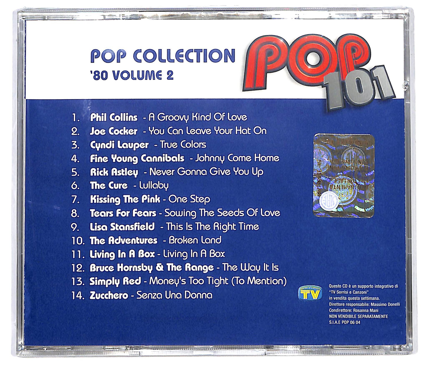 EBOND Various - Pop 101 '80 Volume 2 EDITORIALE CD CD130537