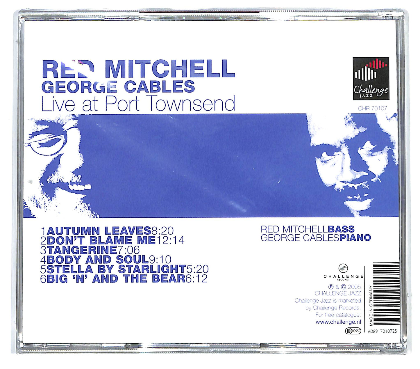 EBOND Red Mitchell , George Cables - Live At Port Townsend CD CD130609