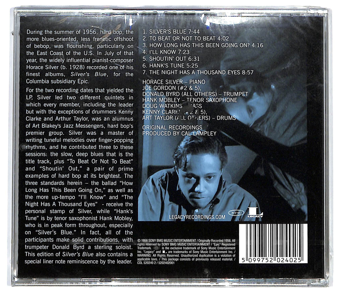 EBOND The Horace Silver Quintet - Silver's Blue CD CD130617