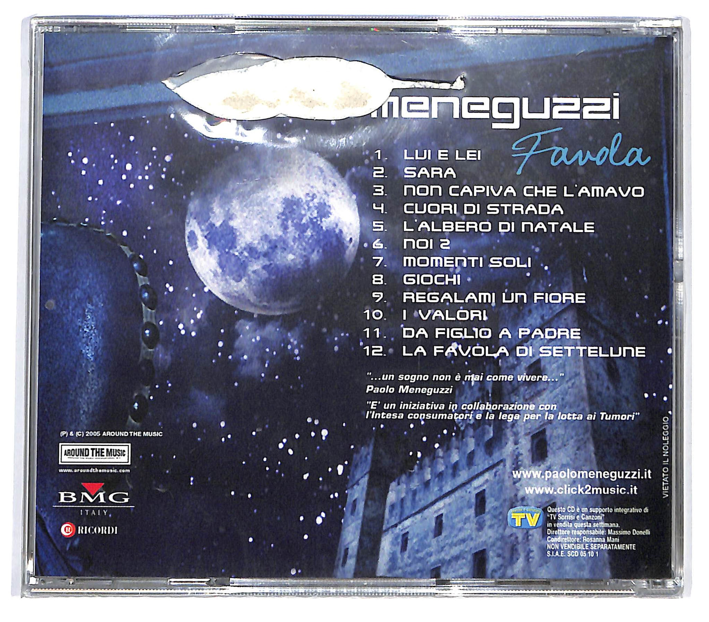 EBOND Paolo Meneguzzi - Favola EDITORIALE CD CD130641