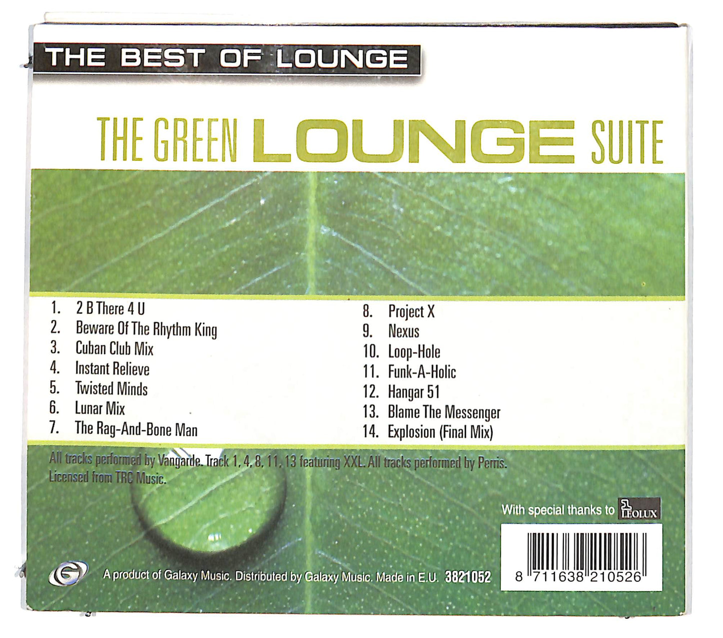 EBOND Various - The Green Lounge Suite CD CD130646