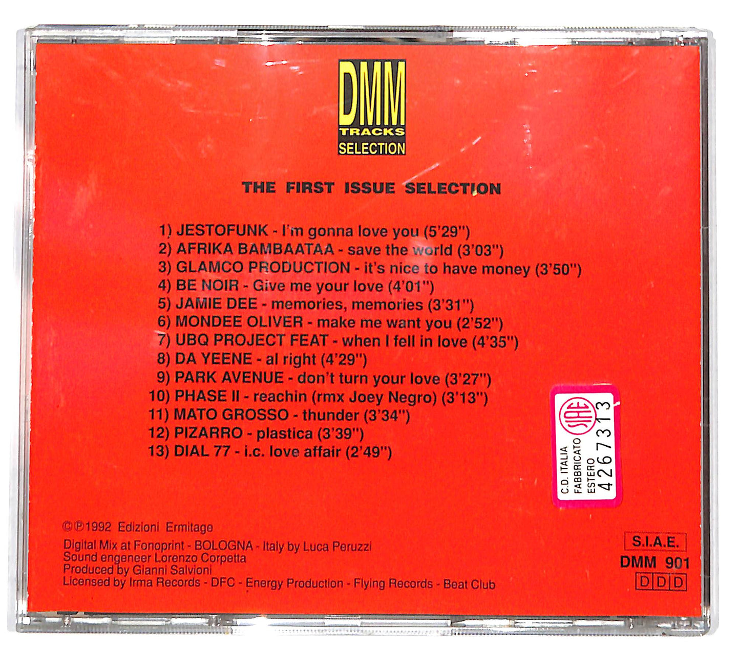 EBOND Various - The First Issue Selection (Dance Mega Mix Vol.1) CD CD130652
