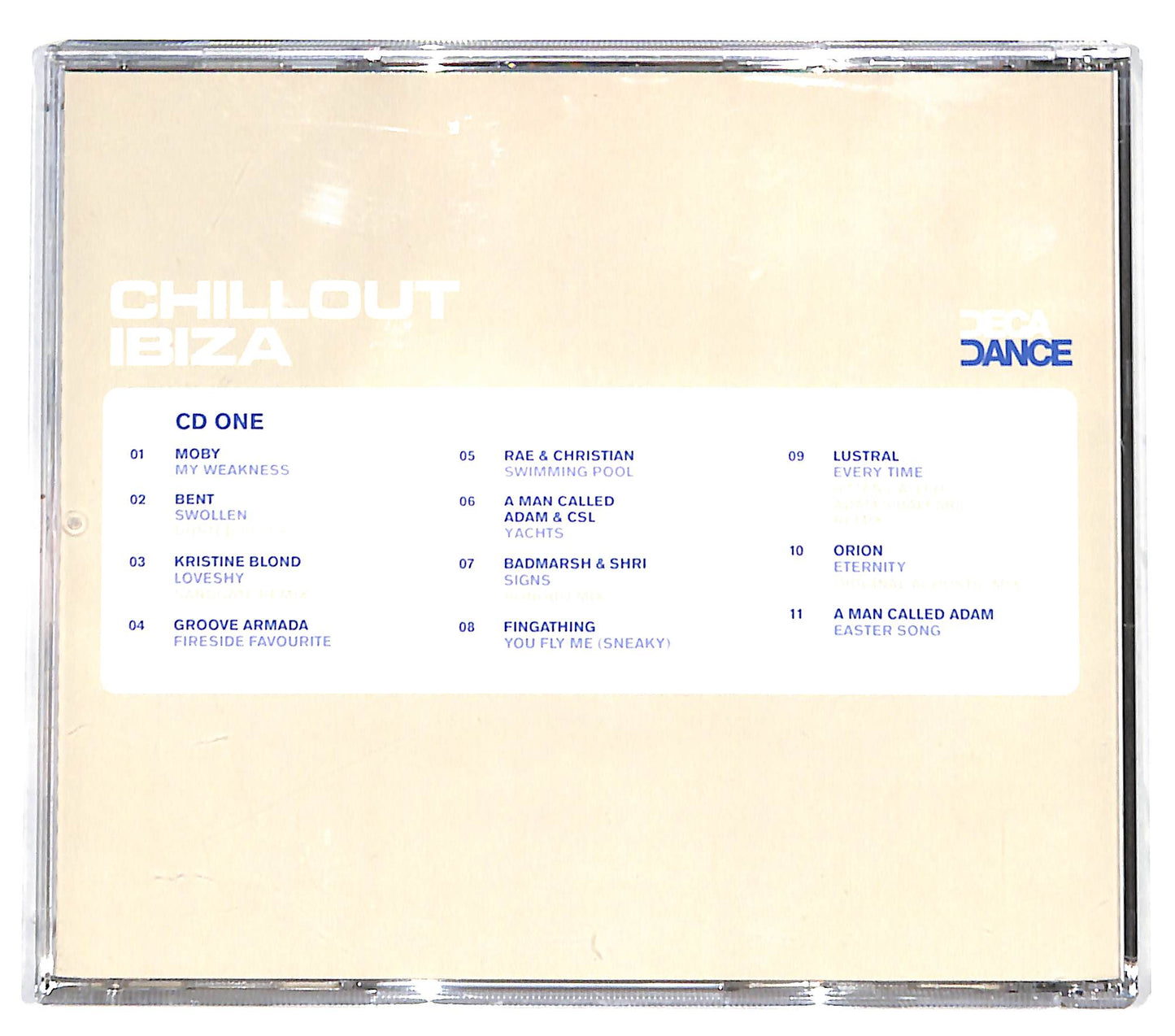 EBOND Various - Chillout Ibiza - cd one CD130654