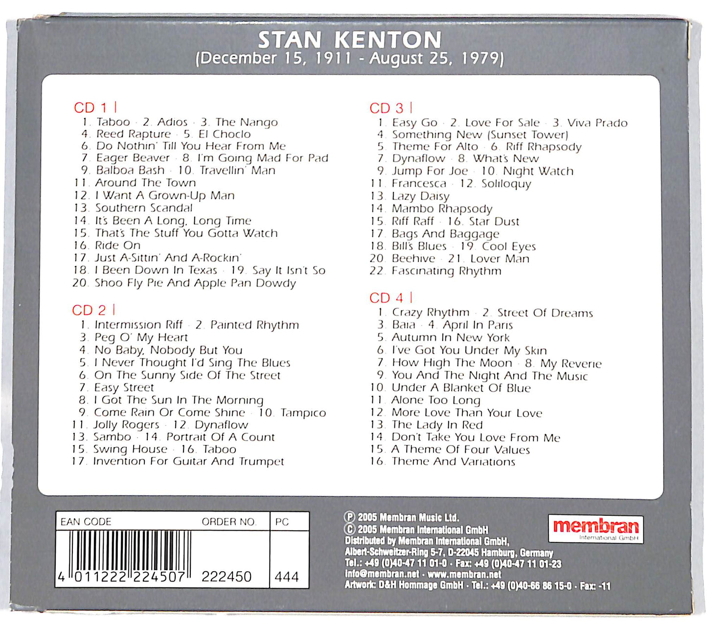 EBOND Stan Kenton - Swing House CD CD130657