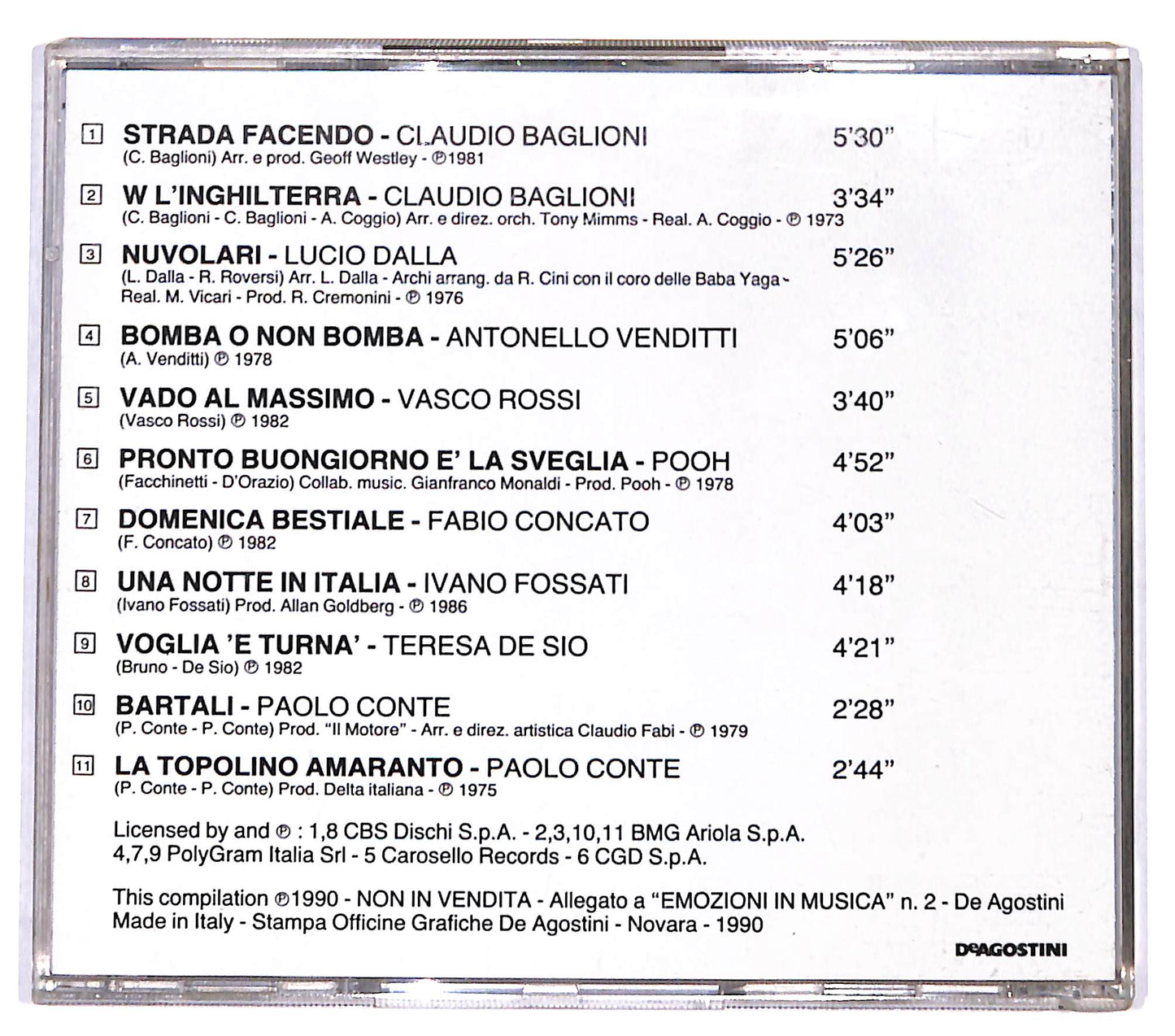 EBOND Various - Viaggio In Italia CD CD130659