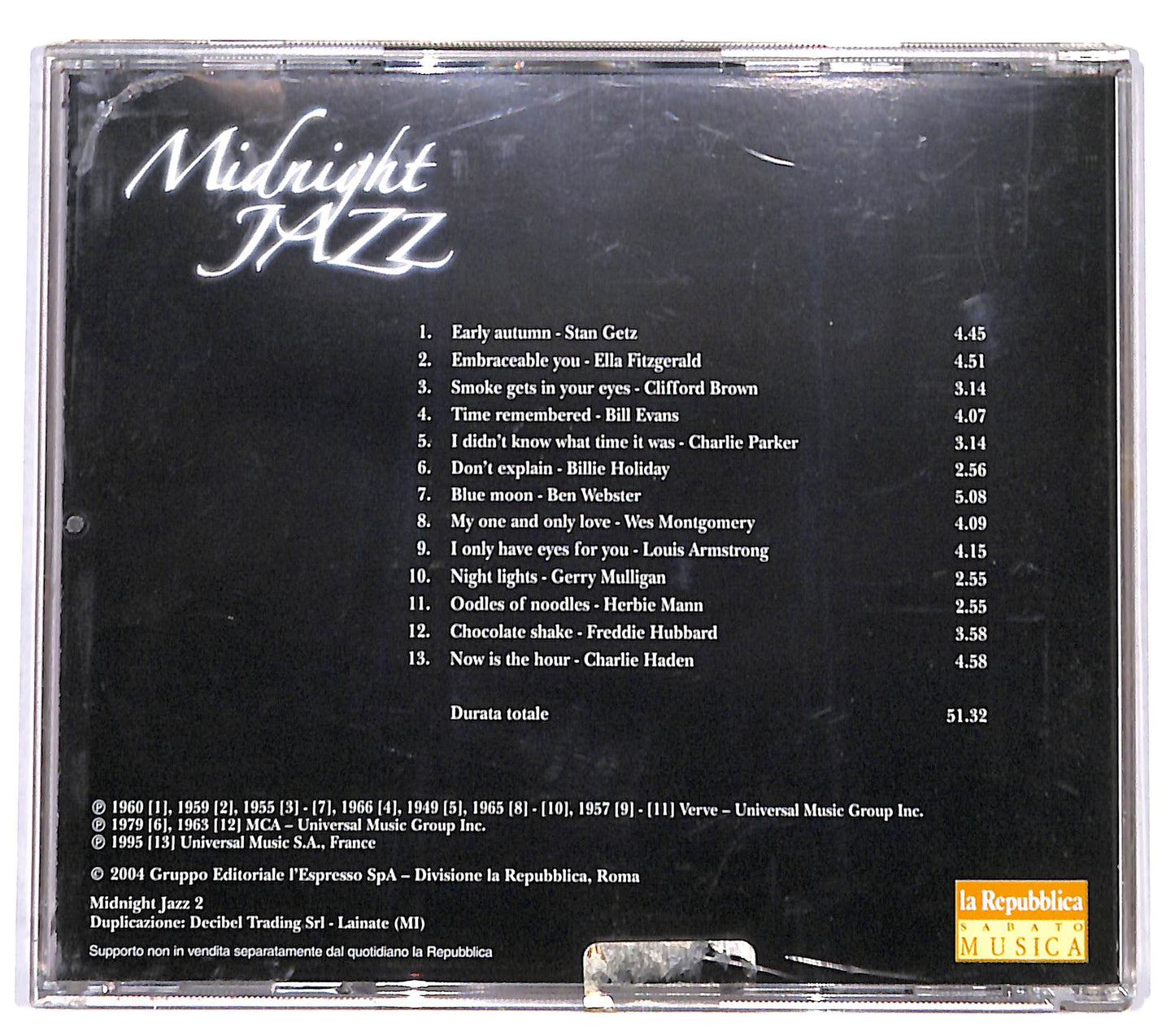 EBOND Various - Midnight Jazz - 2 CD CD130661