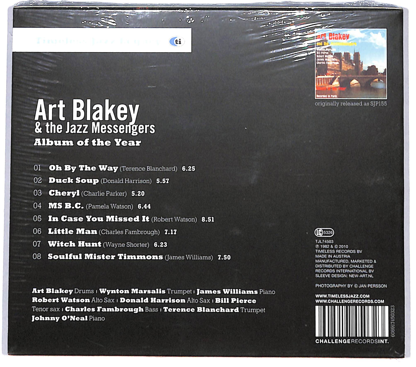 EBOND Art Blakey & The Jazz Messengers - Album Of The Year CD CD130719