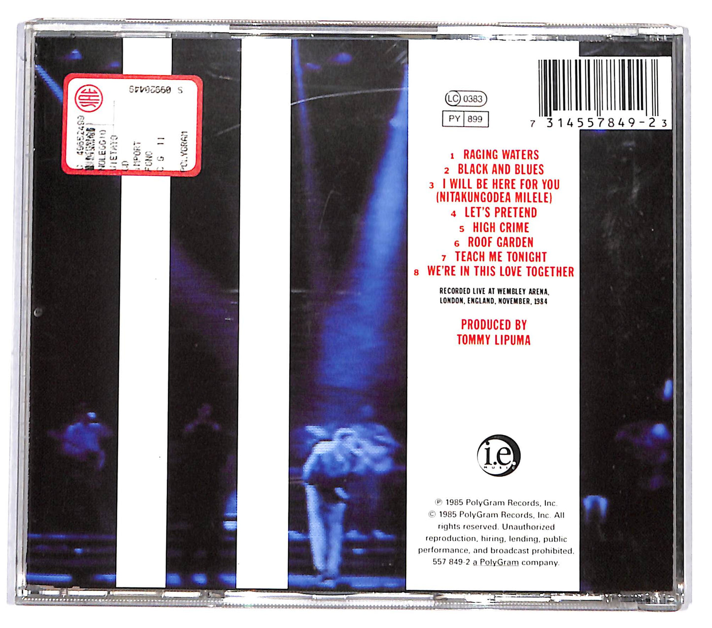 EBOND Al Jarreau - In London CD CD130814