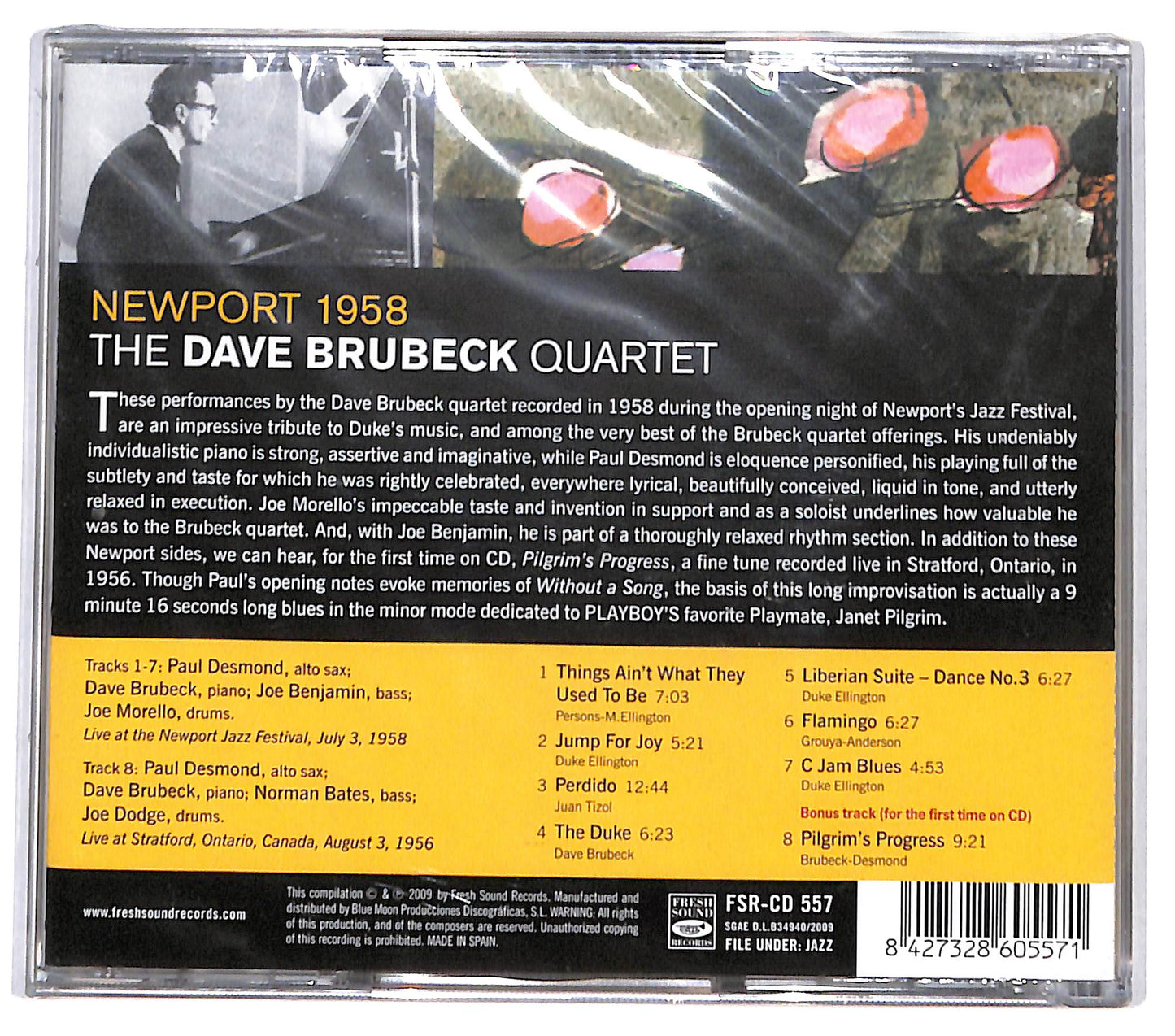 EBOND The Dave Brubeck Quartet - Newport 1958 CD CD130818