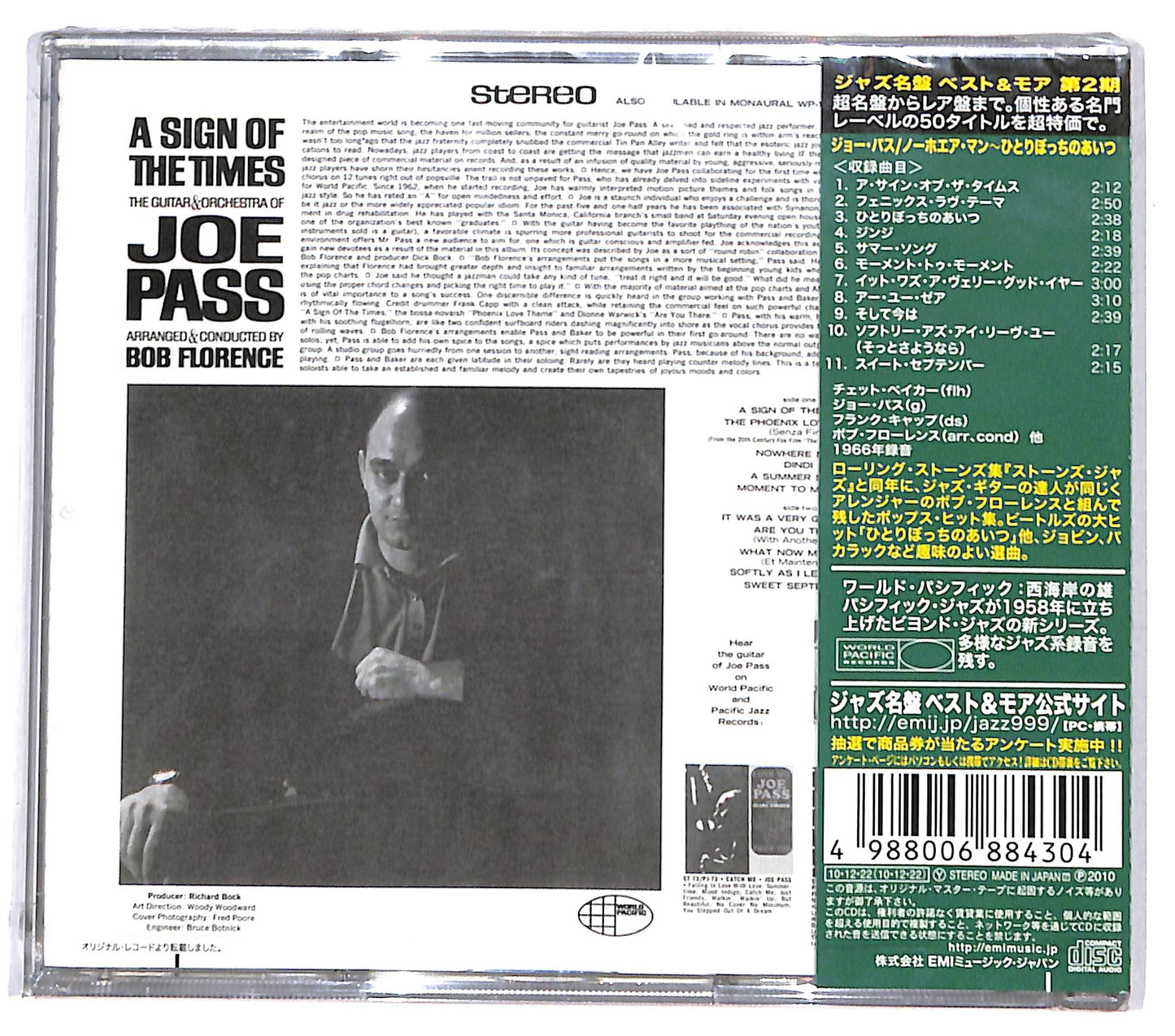 EBOND Joe Pass - A Sign Of The Times CD CD130833