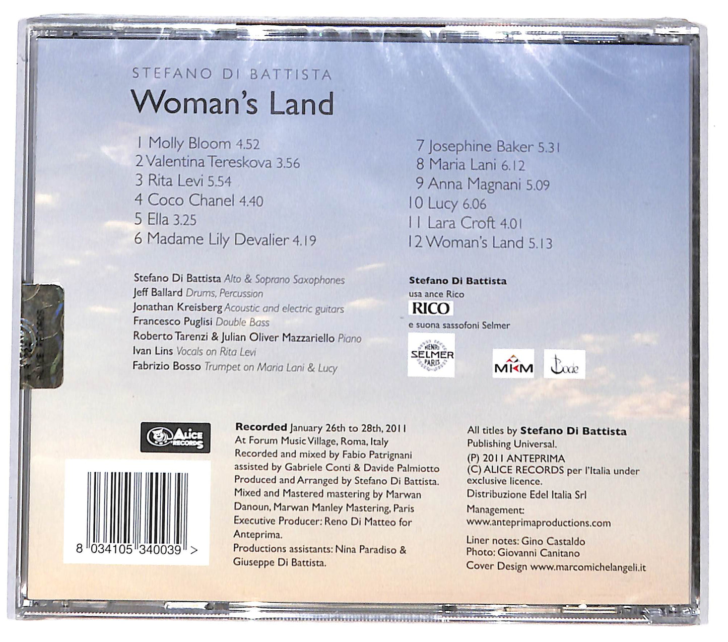 EBOND Stefano Di Battista - Woman's Land CD CD130837
