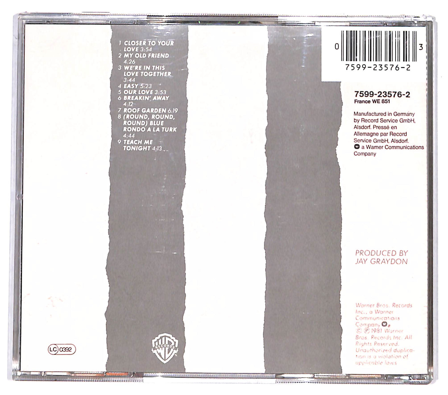 EBOND Al Jarreau - Breakin' Away CD CD130856