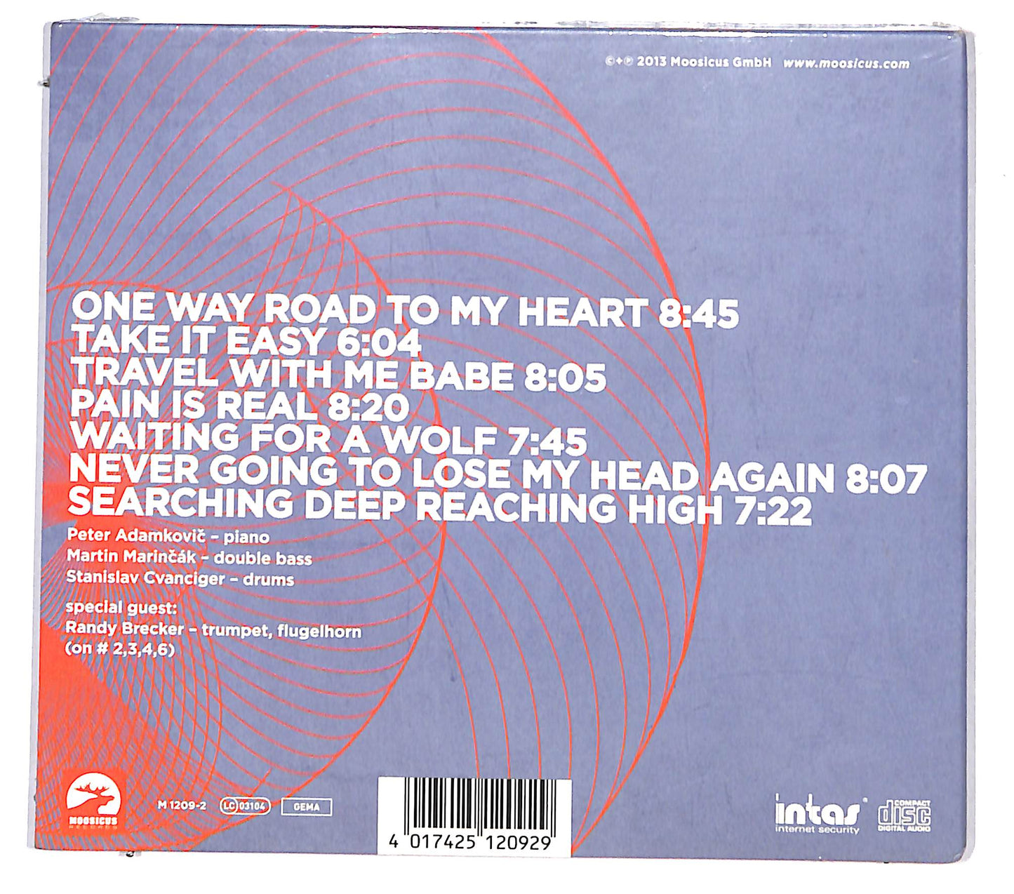 EBOND AMC Trio W/ Randy Brecker - One Way Road To My Heart DIGIPACK CD CD130863