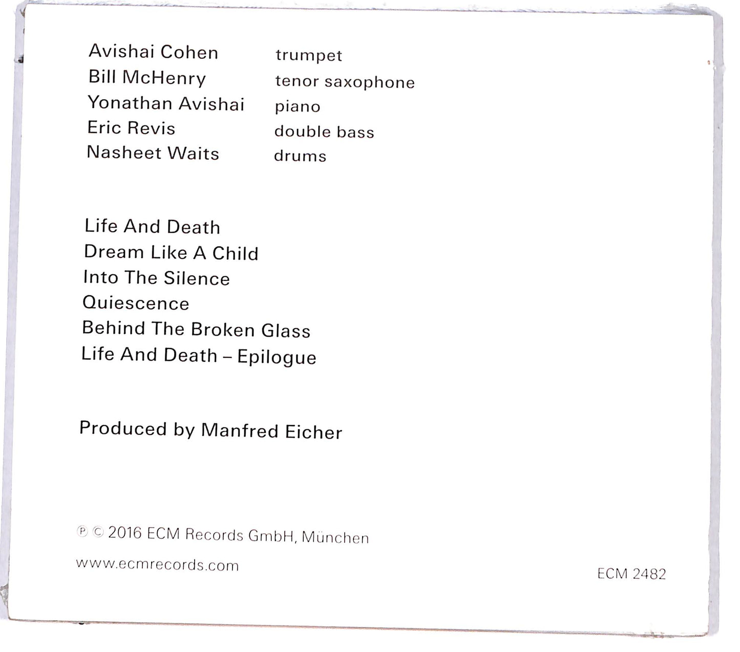 EBOND Avishai Cohen - Into The Silence CD CD130901