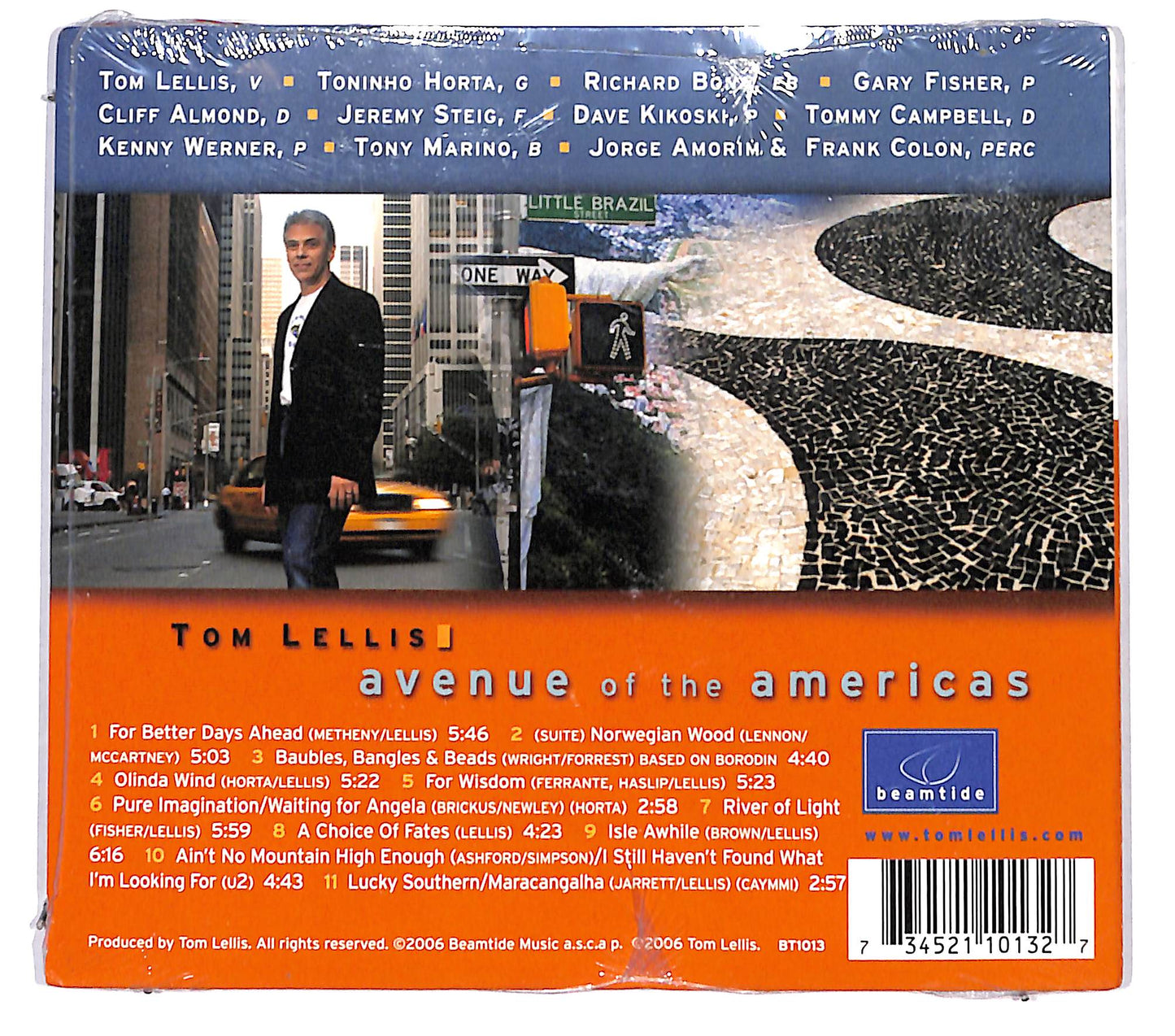 EBOND Tom Lellis - Avenue Of The Americas DIGIPACK CD CD130912