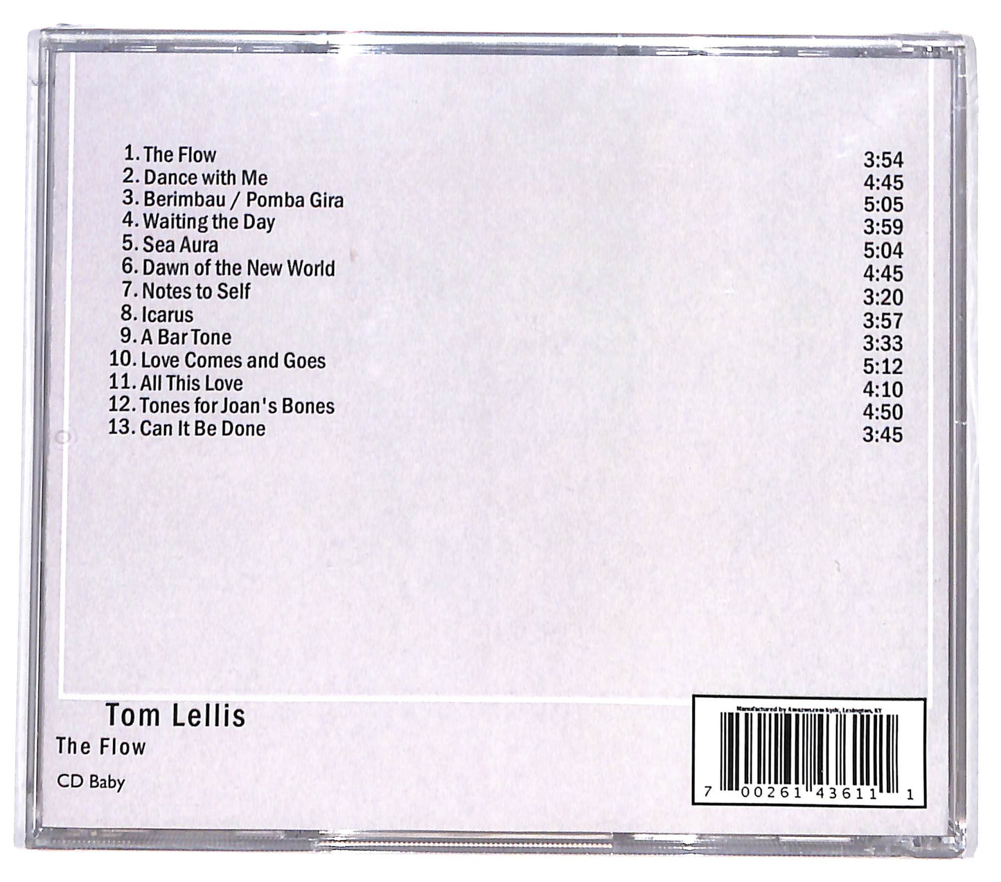 EBOND Tom Lellis - The Flow CD CD130919