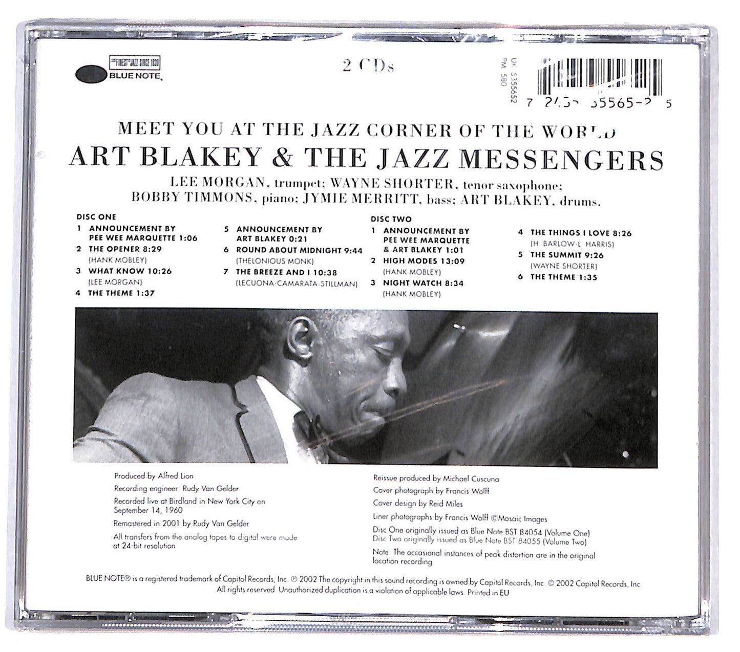 EBOND Art Blakey - Meet You At The Jazz Corner Of The World CD CD130942